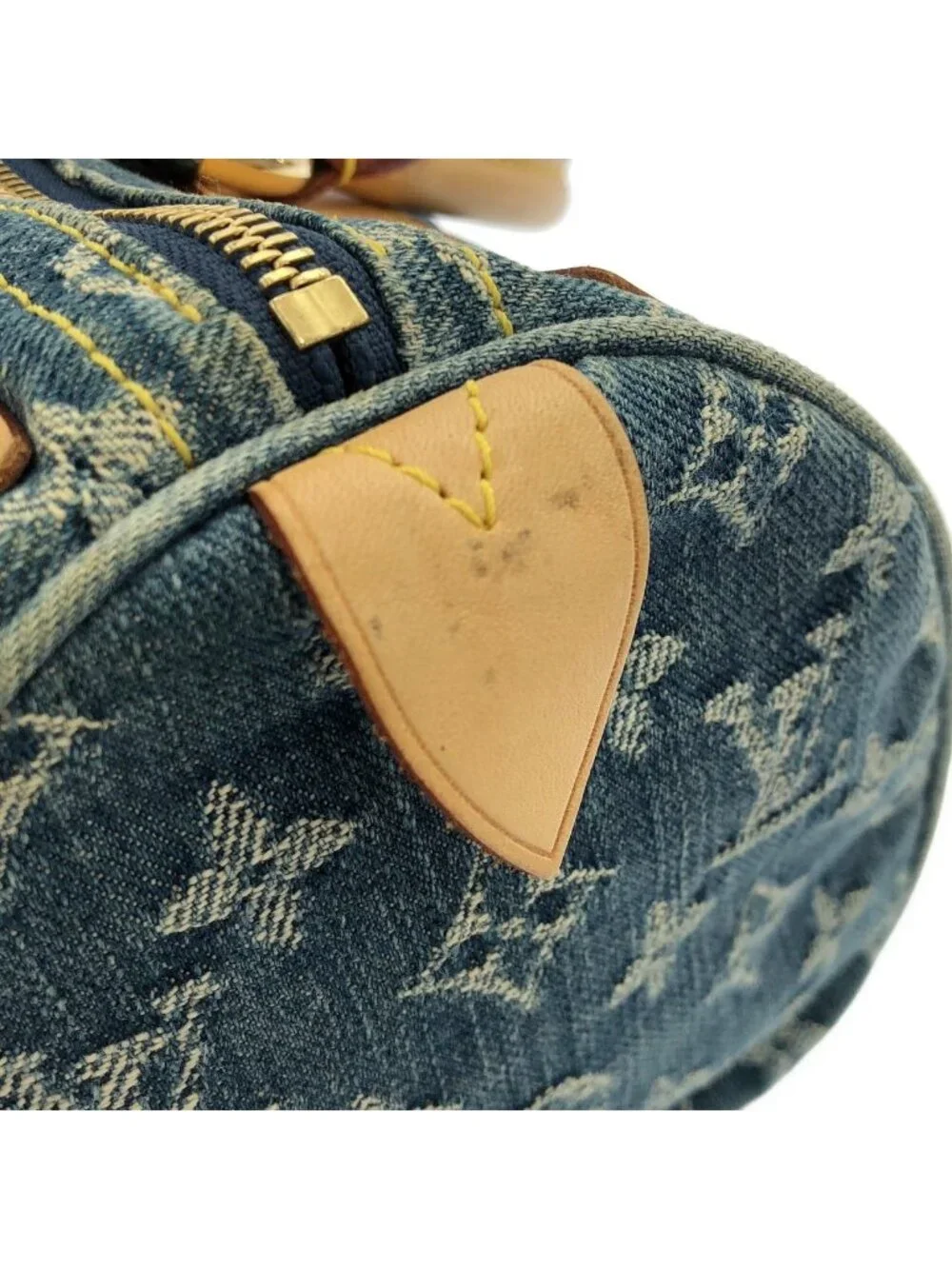 Louis Vuitton Monogram Denim Neo Speedy Boston Bag